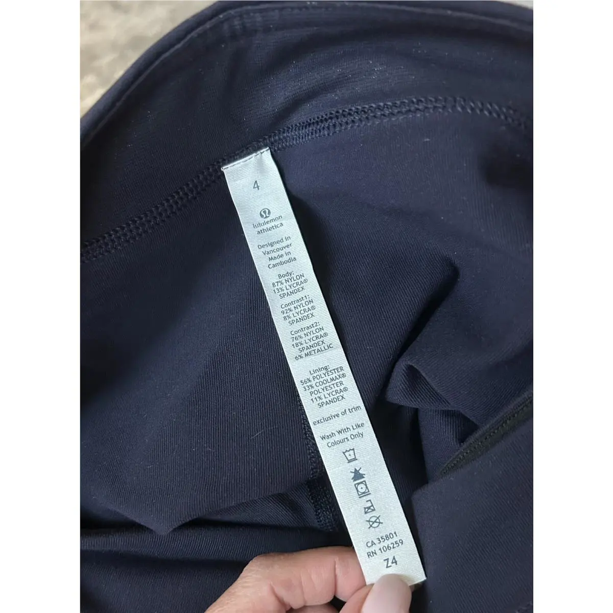 Lululemon clothing - Lululemon Steadfast - Steadfast - Dark purple 5