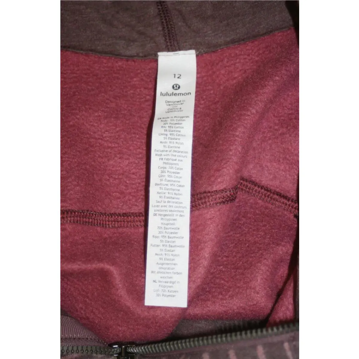 Lululemon clothing - Plum 7