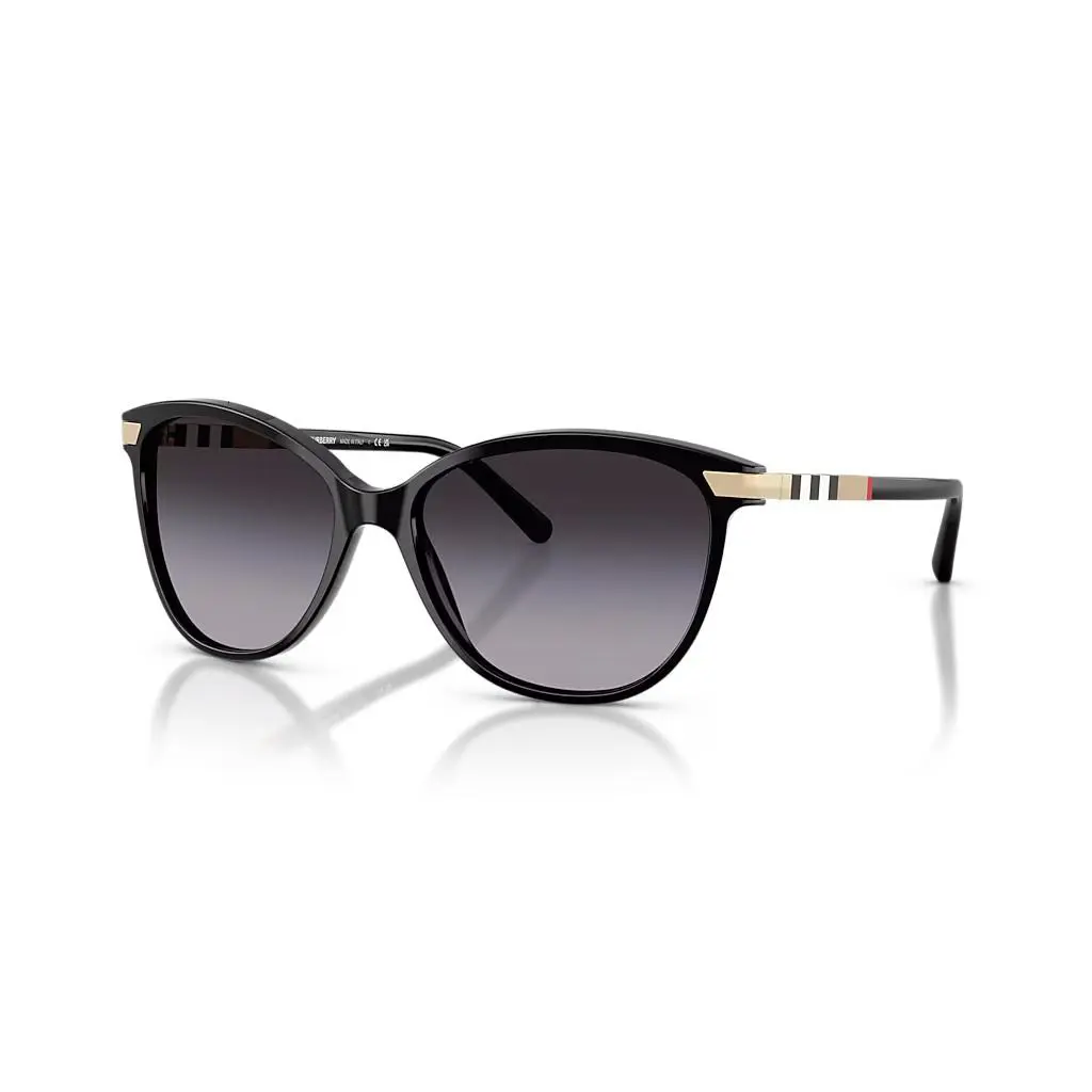 Burberry Regent Grey Gradient Cat Eye Ladies Sunglasses BE4216 30018G 57