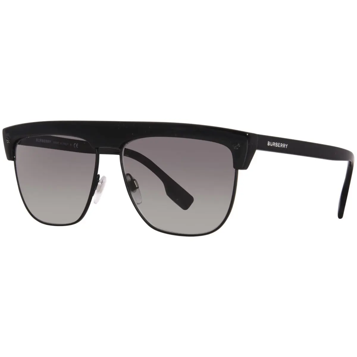 Burberry William B-4325 3001/11 Sunglasses Men`s Black/grey Gradient 59mm