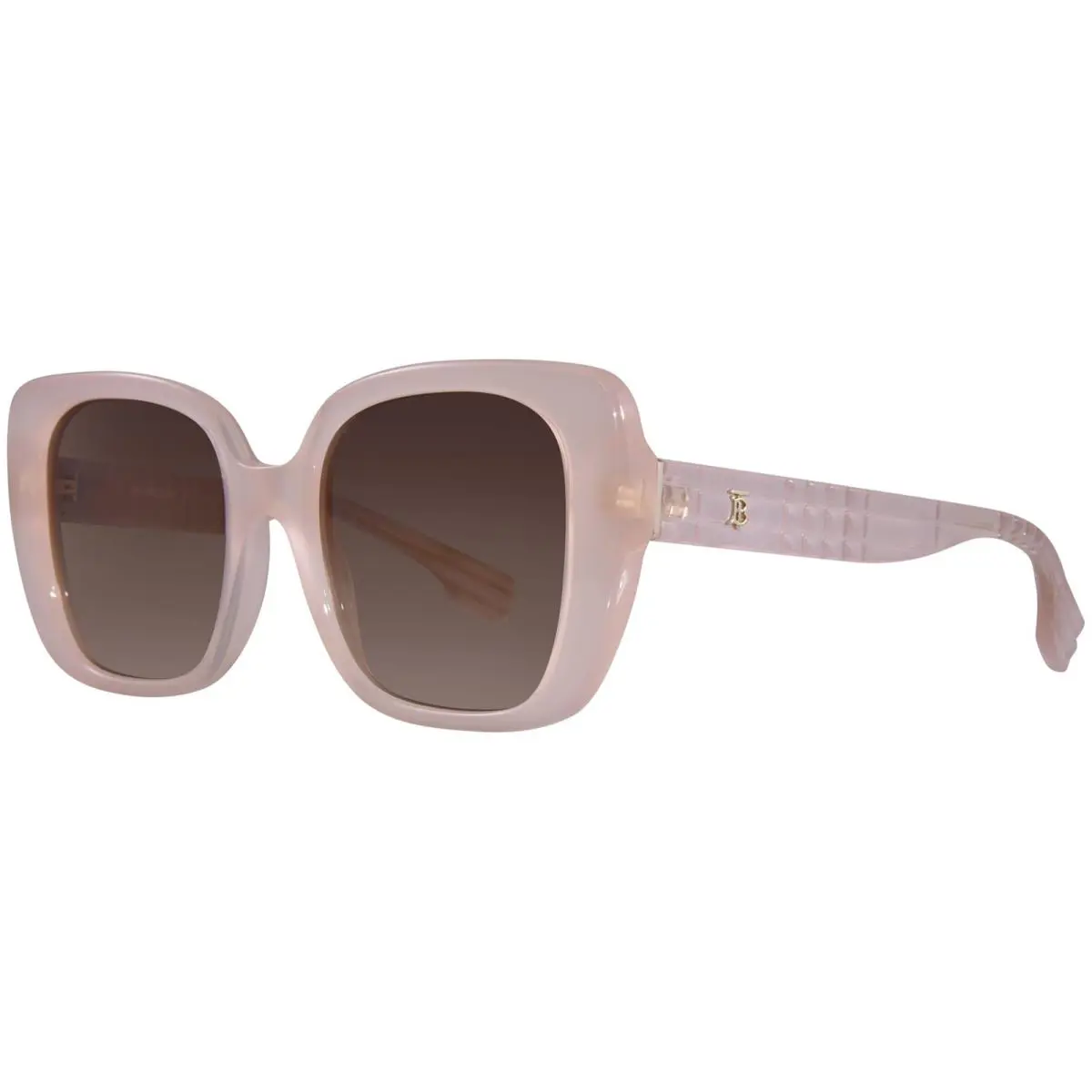 Burberry Helena BE4371 406013 Sunglasses Women`s Pink/brown Gradient Lenses 52mm - Frame: Pink, Lens: Brown