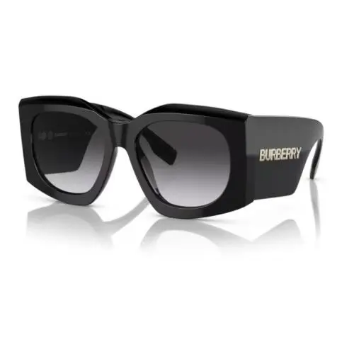 Burberry Women`s BE4388U 30018G 55mm Madeline Sunglasses Black/grey Gradient
