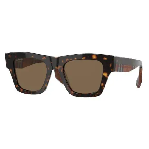 Burberry Ernest BE4360 399173 Sunglasses Men`s Dark Havana/dark Brown 49mm