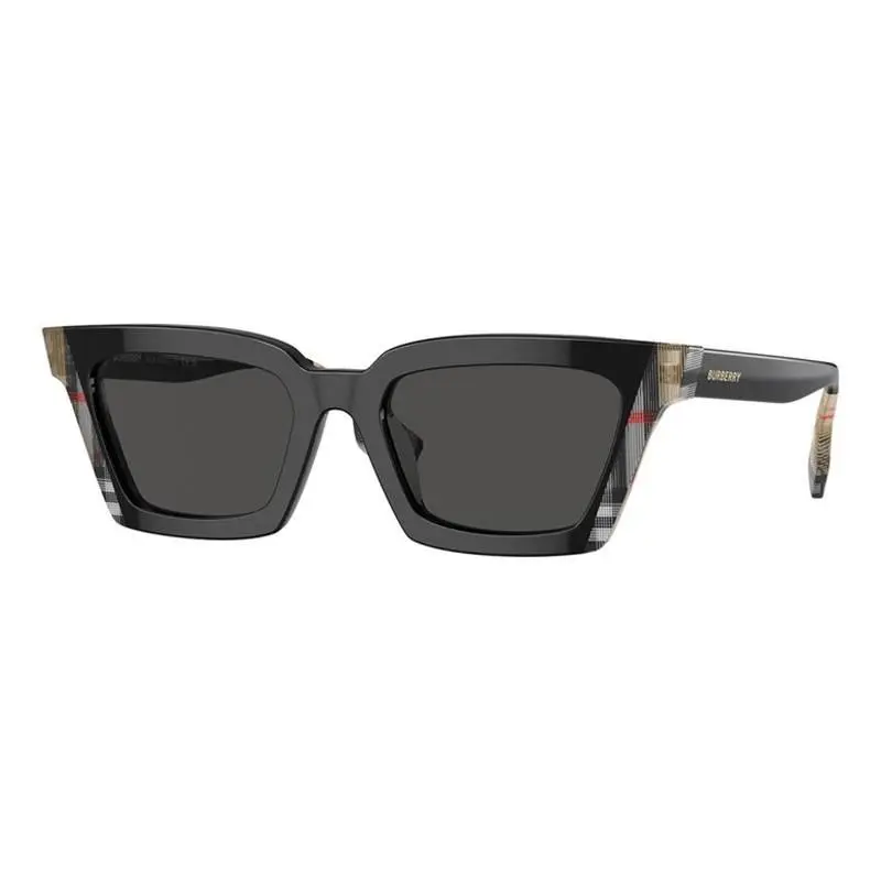 BE4392U Sunglasses Sun Glasses 405587 Black 52mm Women by Burberry