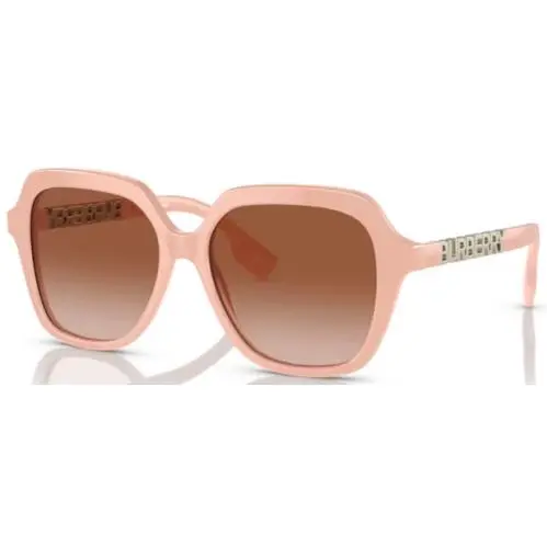 Burberry Joni BE4389 4061/13 Sunglasses 55mm Pink / Brown Gradient Lens - Frame: Pink, Lens: Brown