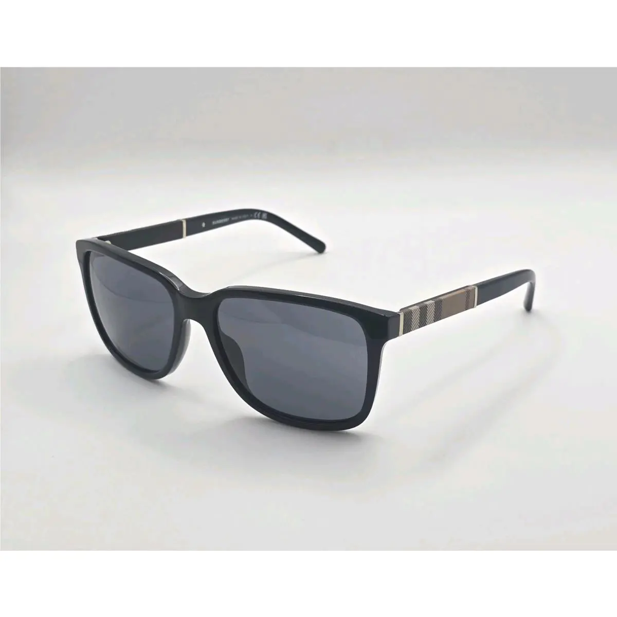 Burberry BE4181 3001/87 Black Frame Grey Lenses Unisex Sunglasses