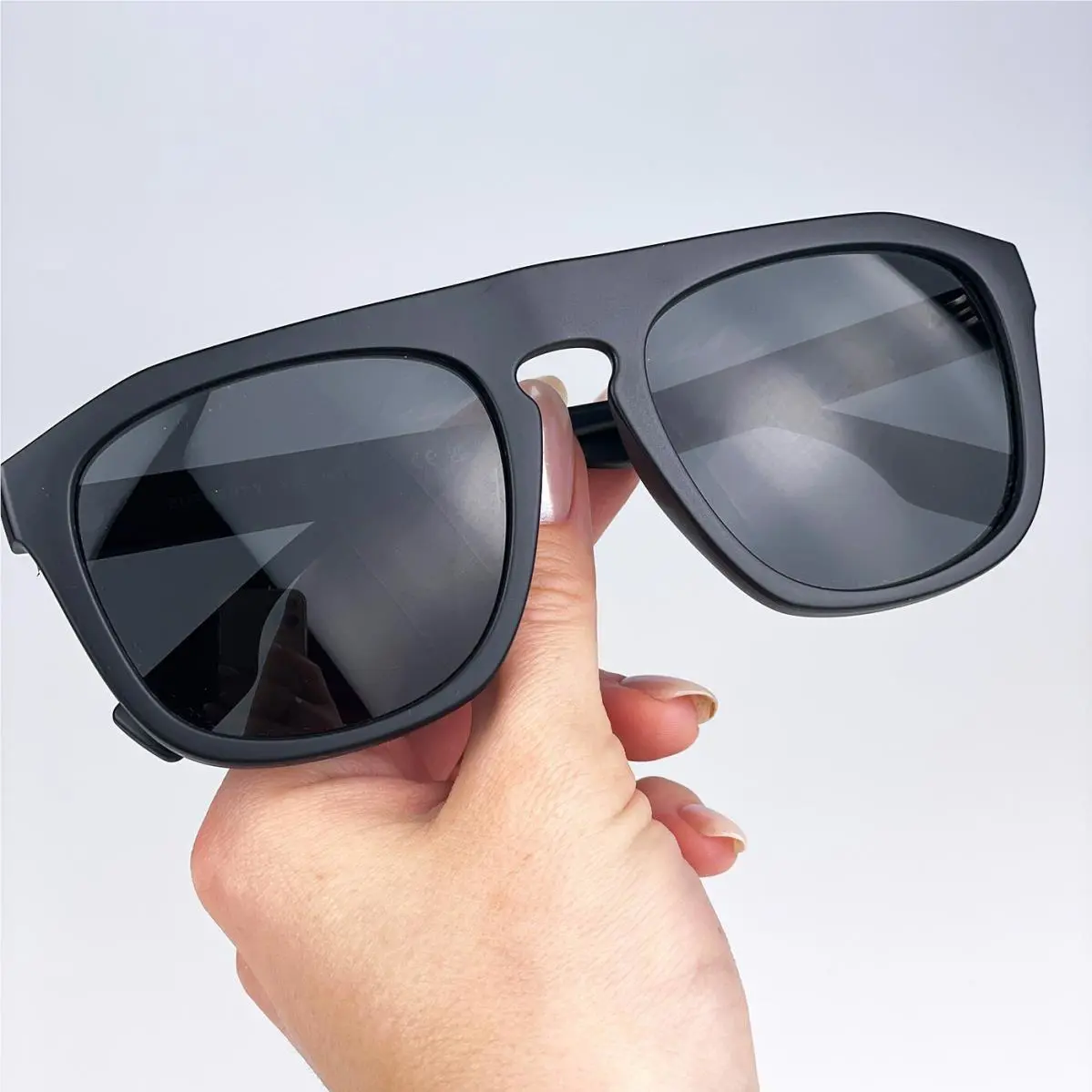 Burberry Women Sunglasses Matte Black Dark Grey Square BE4396U 346487
