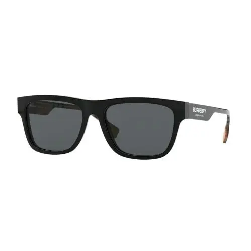 B Logo BE 4293 Black/grey Polarized 3773/81 Sunglasses by Burberry