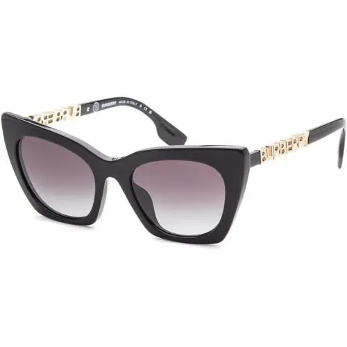 Burberry Marianne Sunglasses BE4372U 30018G 52mm Black / Grey Gradient Lens