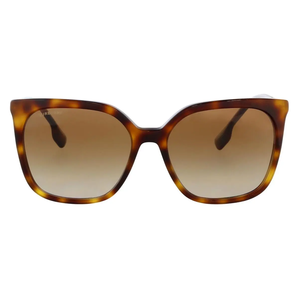Burberry Women\'s Matte Havana Square Sunglasses! Burberry UNISEX - Sunglasses - dark havana/dark brown  main image 2