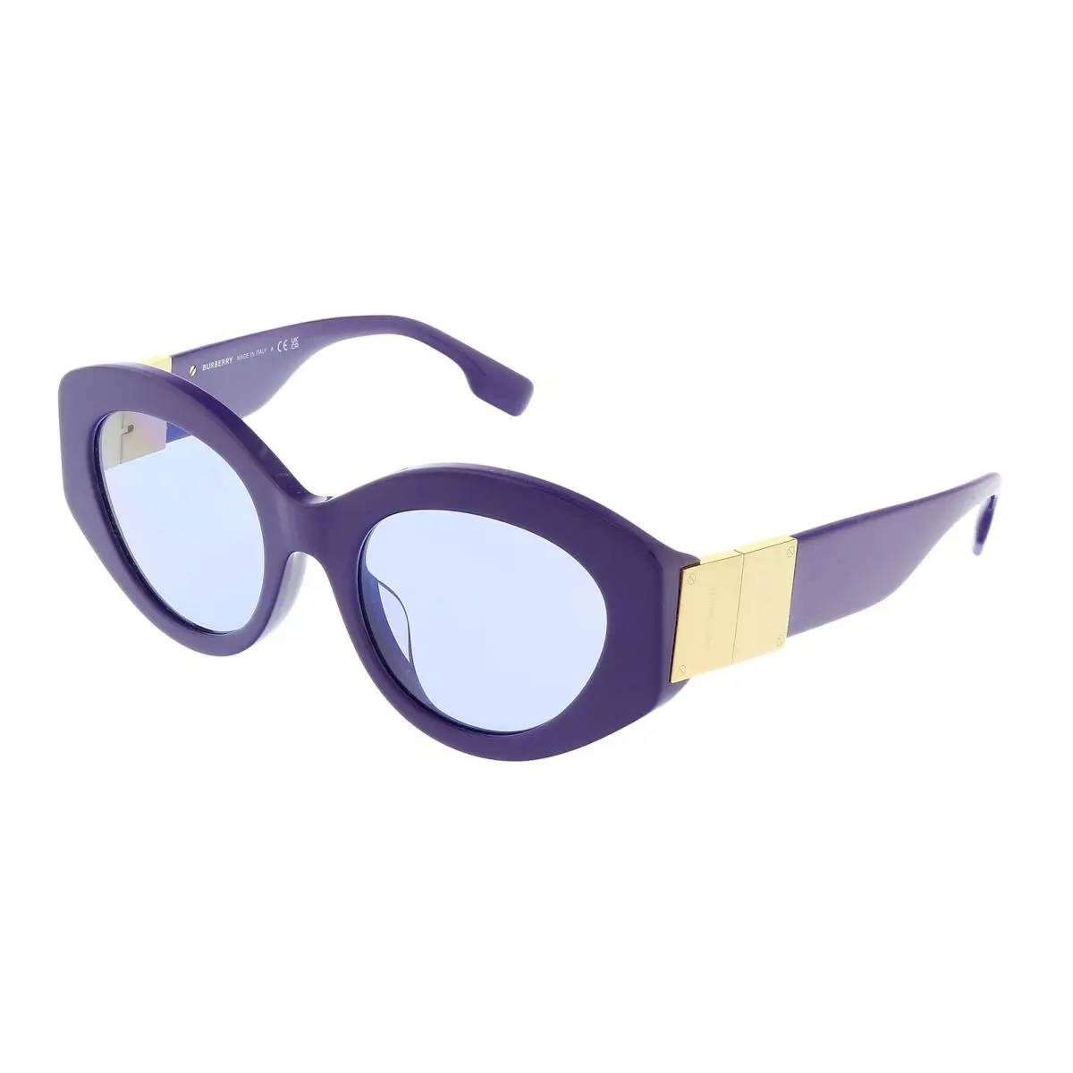 Burberry 0BE4361F 39891A Sophia Oval Full Rim Violet Sunglasses