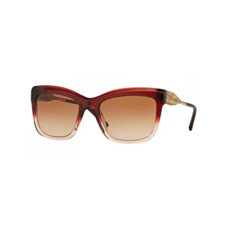 Burberry BE4207-355313-56 Women`s Bordeaux Pink Brown Gradient Lens Sunglasses