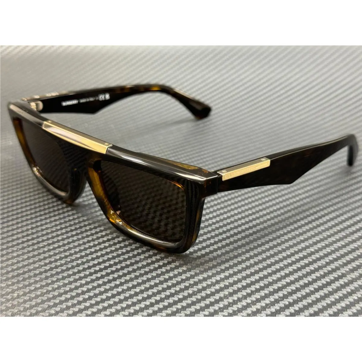 Burberry BE4451U 300273 Dark Havana Brown Men`s 54 mm Sunglasses