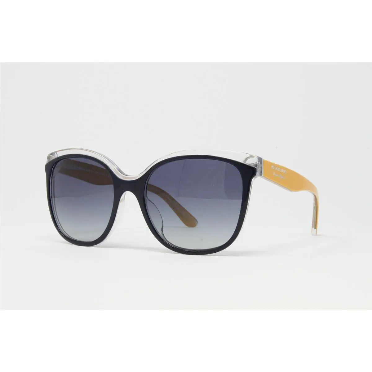 Burberry Women`s Sunglasses BE4270L Color 37324L Top Blue on Transparent Size 55