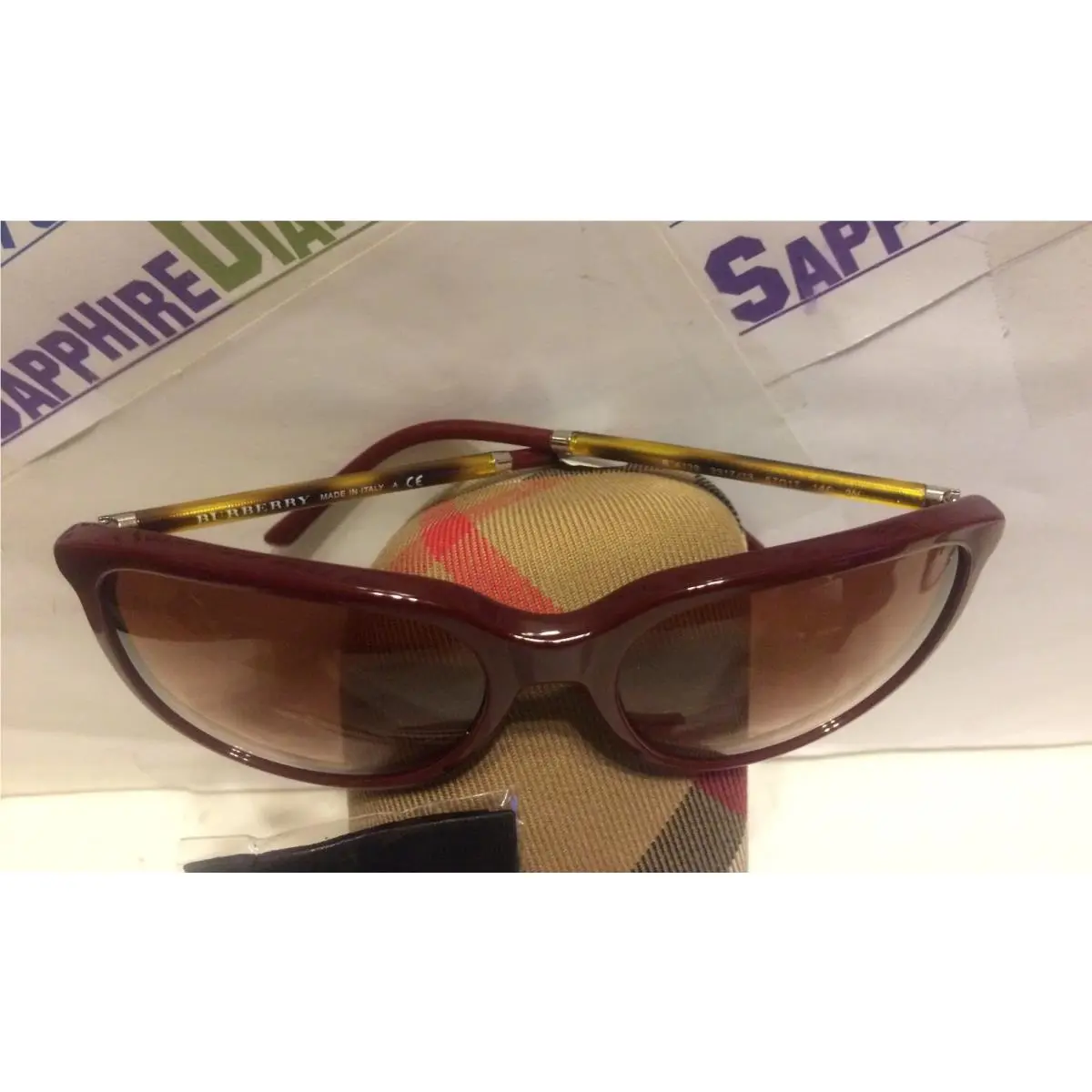 Burberry Sunglasses100% B 4139 3317/13