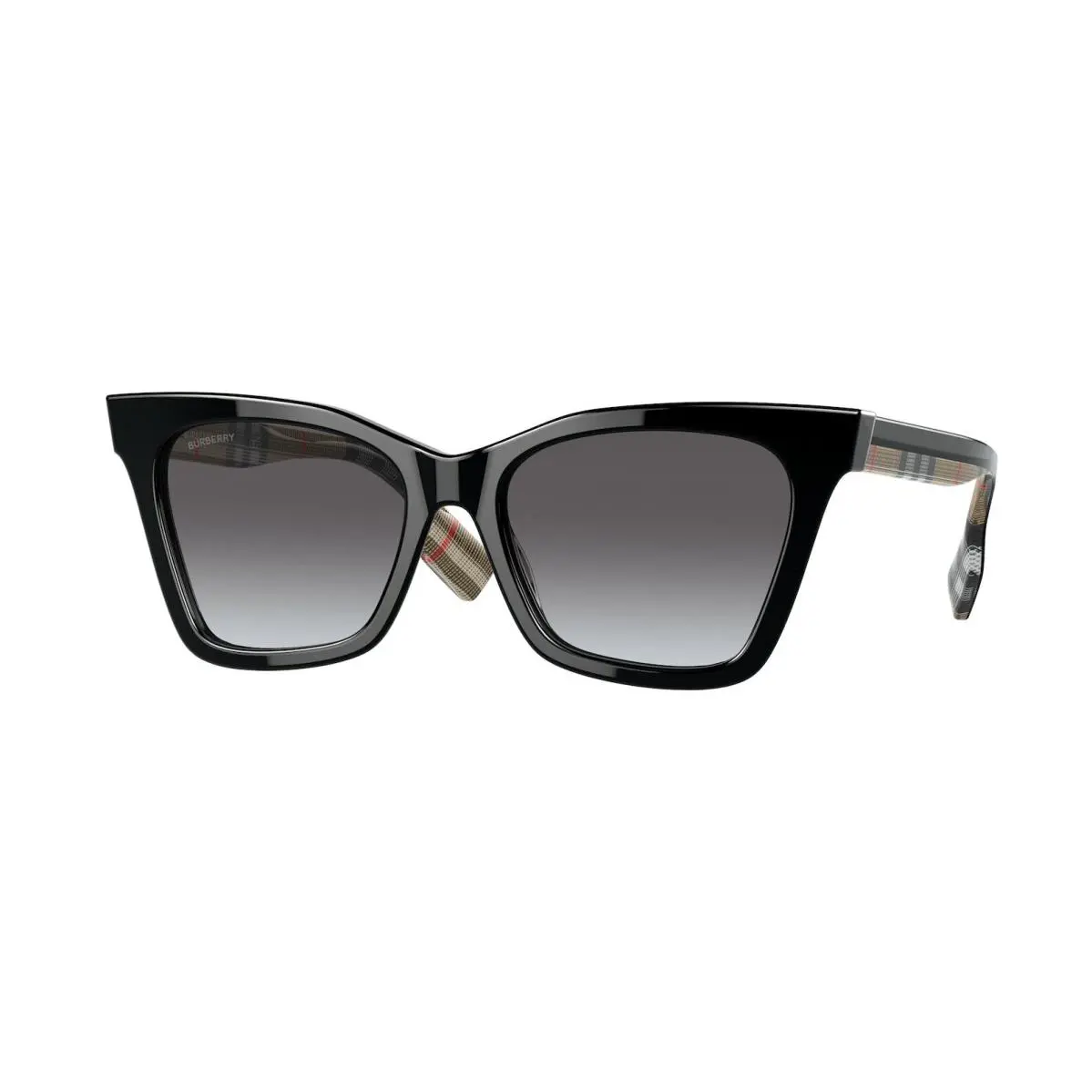 Burberry Elsa BE 4346 Black/grey Dark Blue Shaded 3942/8G Sunglasses