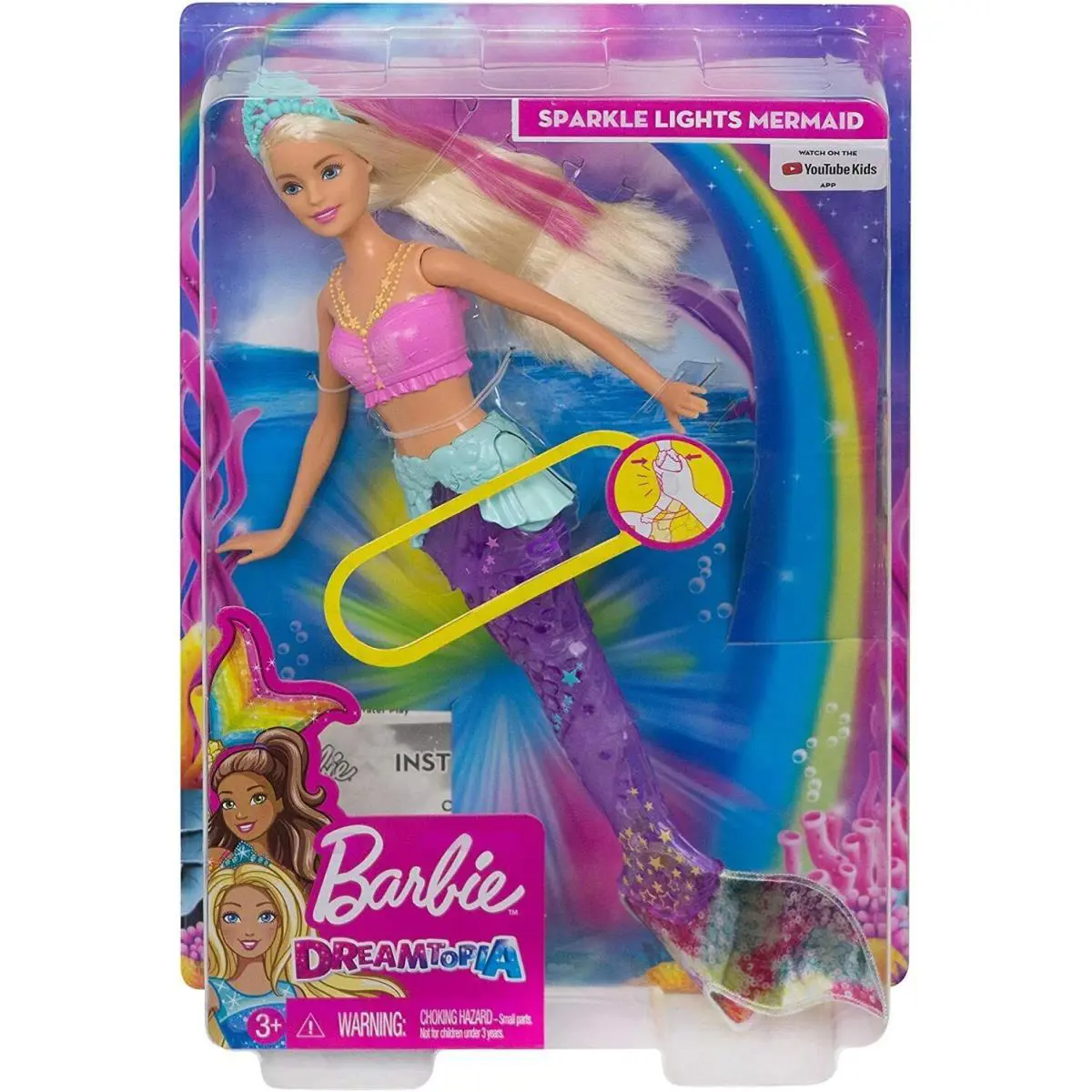 Barbie Doll Sets or Accessory Sets - Various Years/characters - You Pick Dreamtopia Sparkle Lights Mermaid (Blonde) GFL82