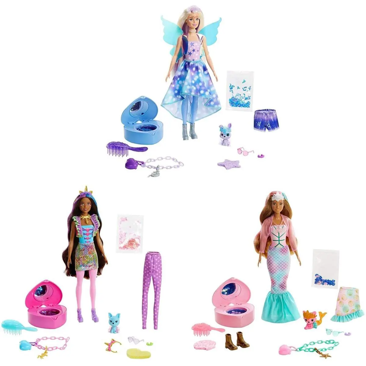 Barbie toy Varies Item - Doll Hair: Varies by Set, Doll Eye: Varies by Set