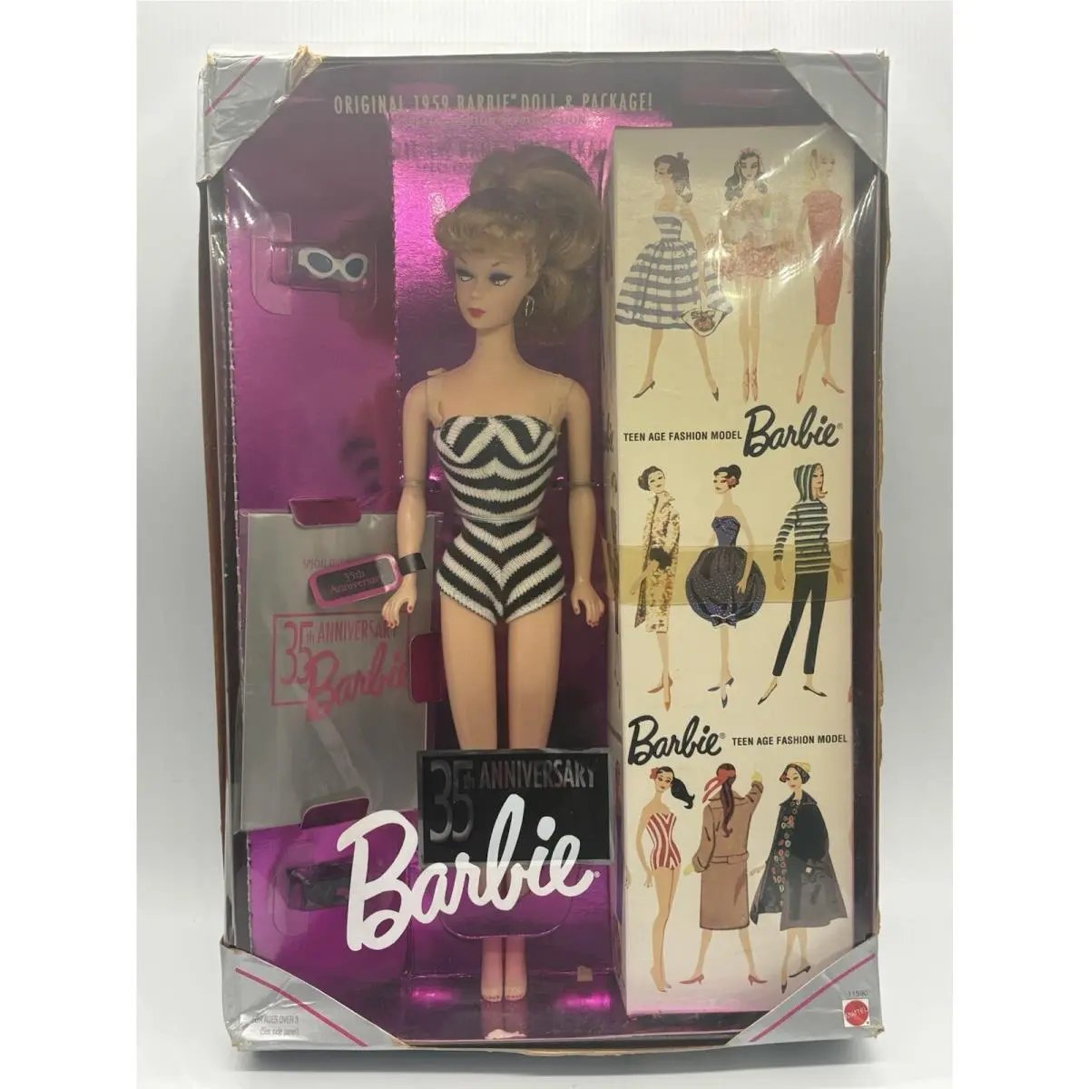 Barbie 35th Anniversary 1959 Special Edition 1993 Reproduction Doll