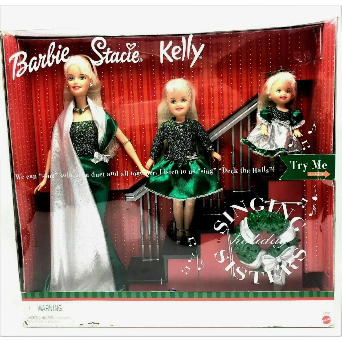 Mattel Singing Sisters with Barbie Stacie Kelly - Packaging