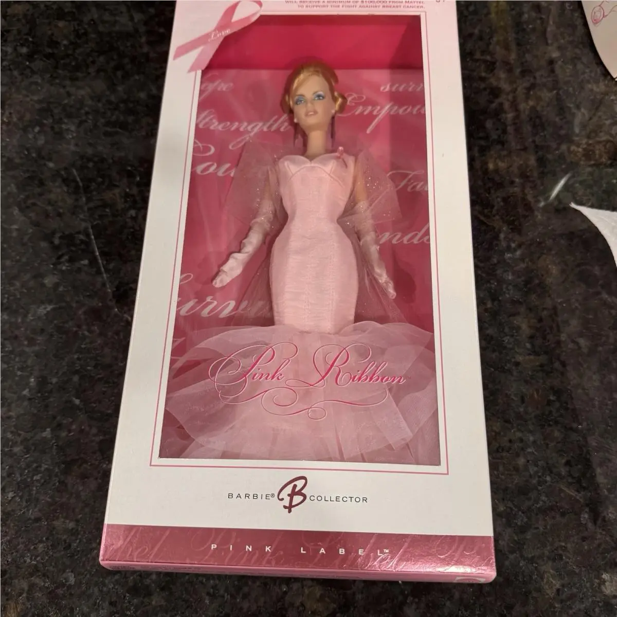 Barbie Pink Ribbon Susan G. Komen Breast Cancer Foundation Collector Series