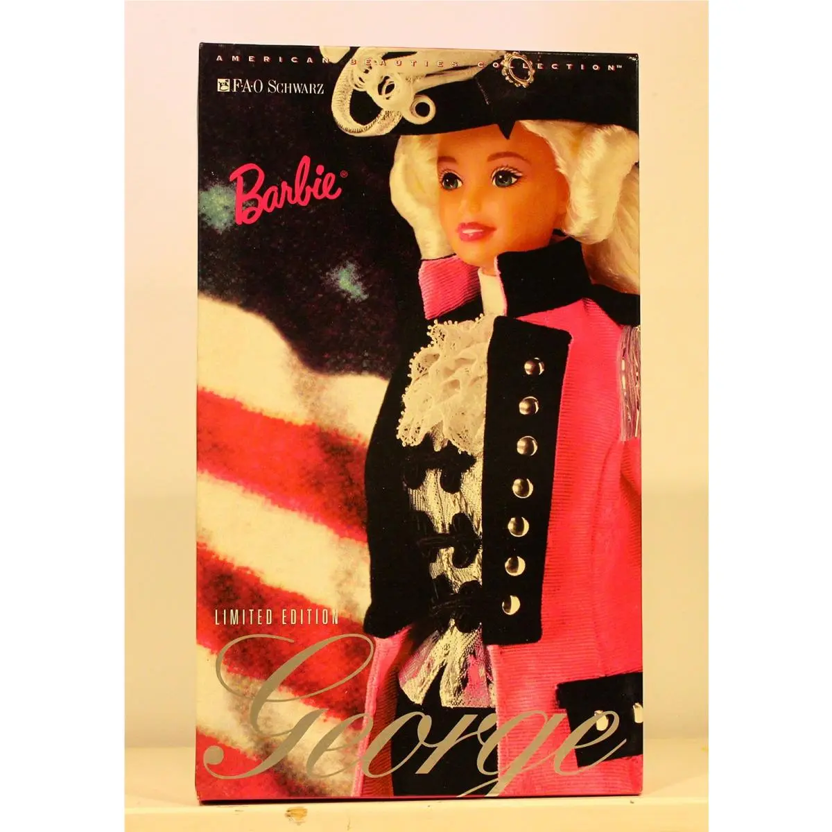 Fao Schwarz Barbie as George Washington 1997 Doll