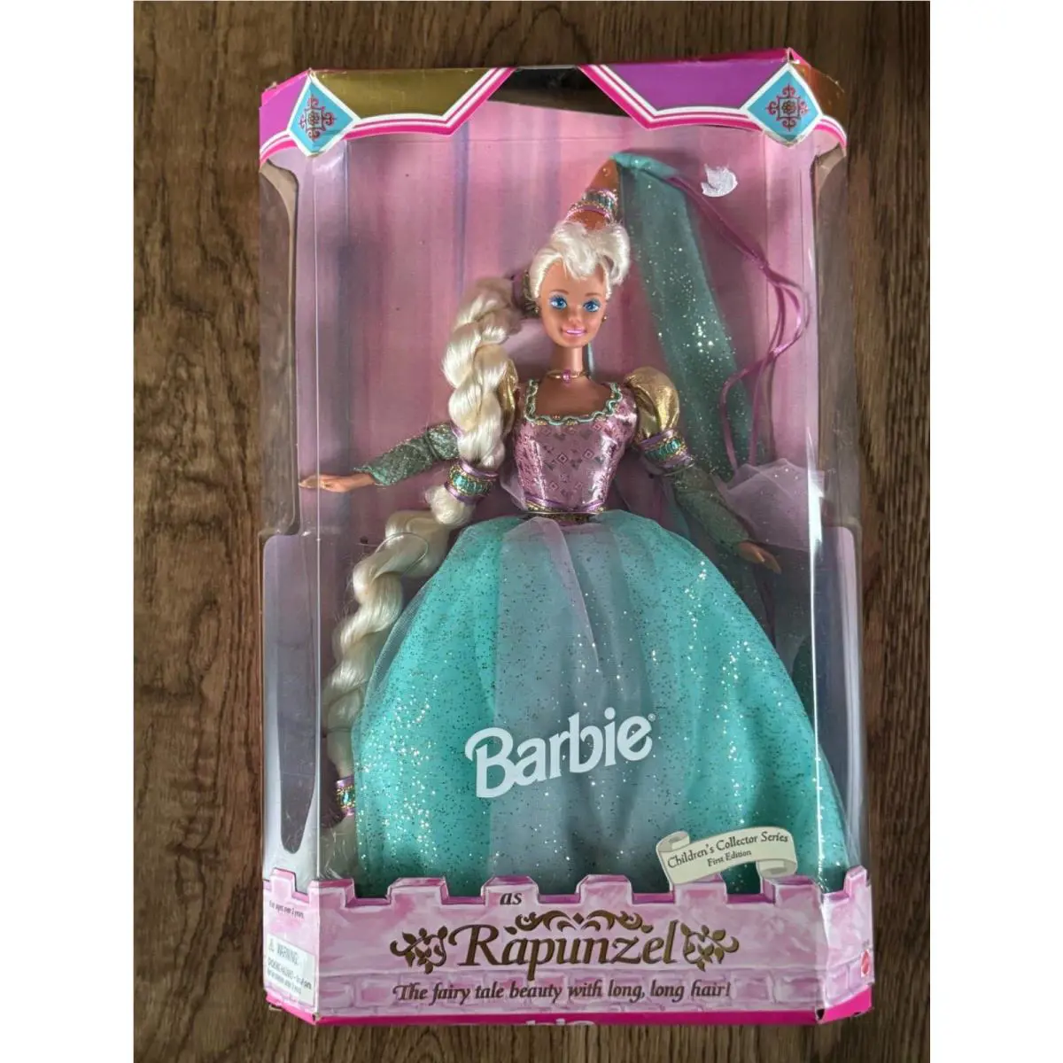 Rapunzel Barbie Doll First Edition 1994 Mattel 13016 Same Day Shipping