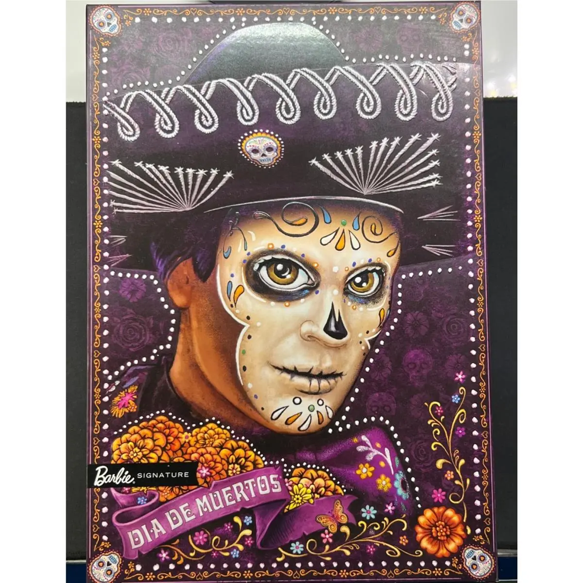 Barbie Signature Ken Dia De Los Muertos Doll 2021 GXL26