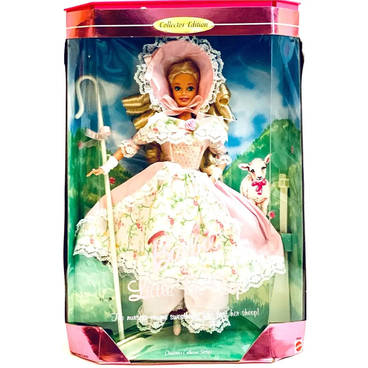 Mattel 1995 Collector Edition Barbie As Little Bo Peep 11.5 Fashion Doll Dented