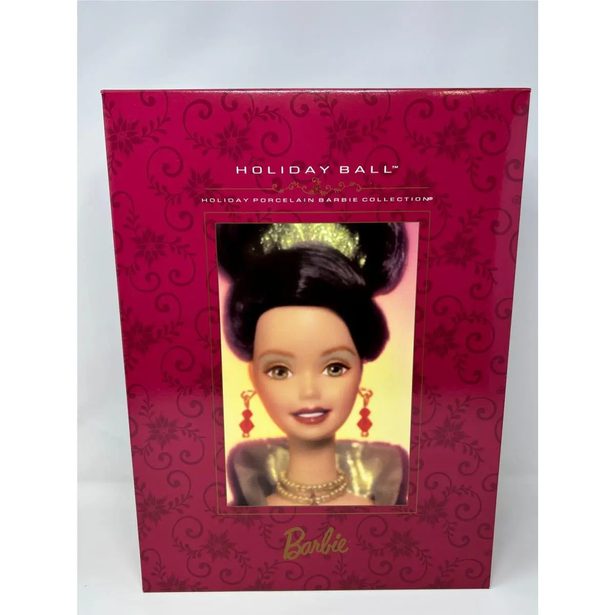 Barbie Holiday Porcelain Collection Holiday Ball Barbie 1997 Doll