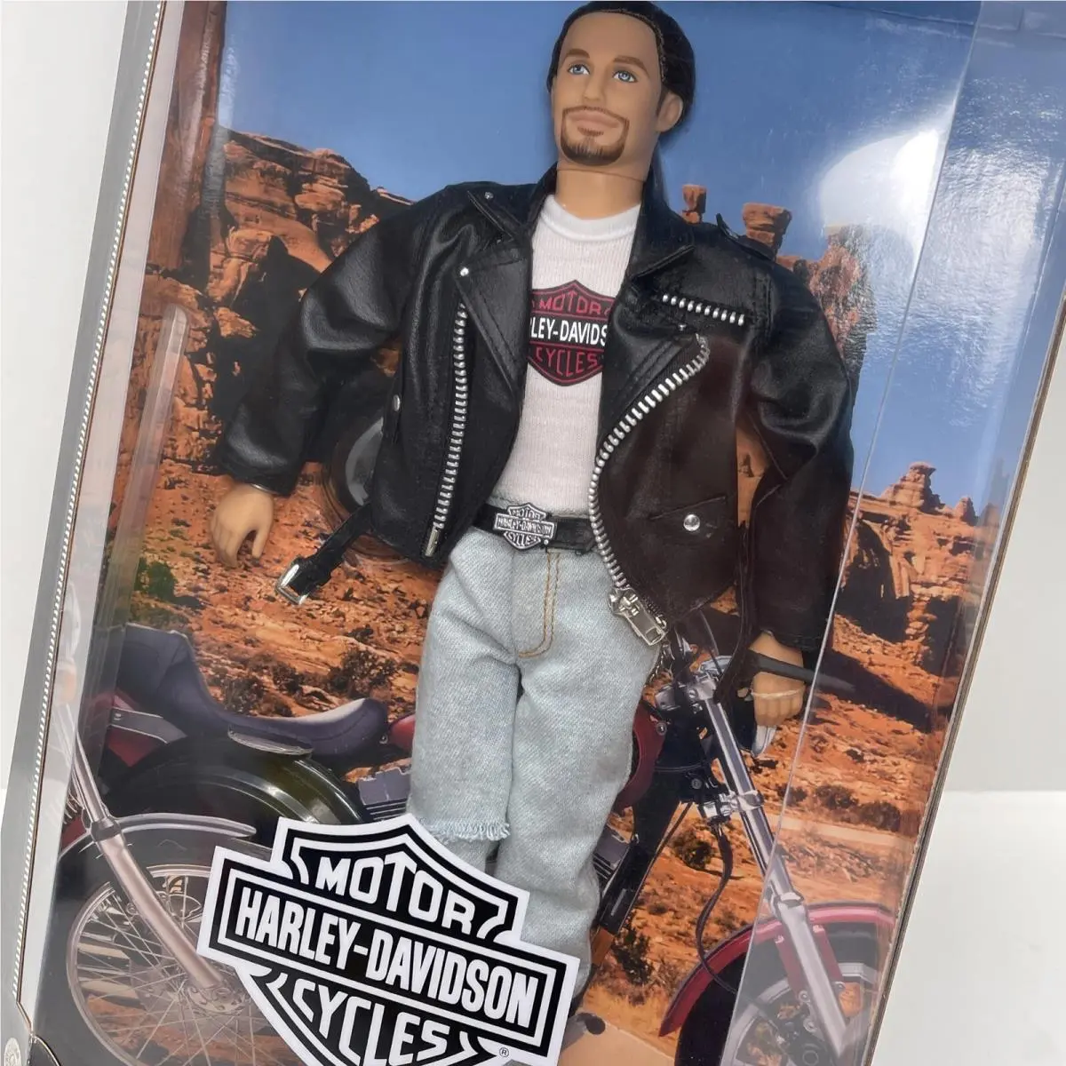 Harley-davidson Ken 1 in Series Barbie Doll 1998 Collector Edition 22255