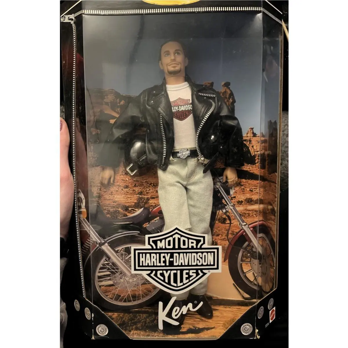 Vintage 1998 Mattel Barbie Harley-davidson Ken Doll Collector Edition 1
