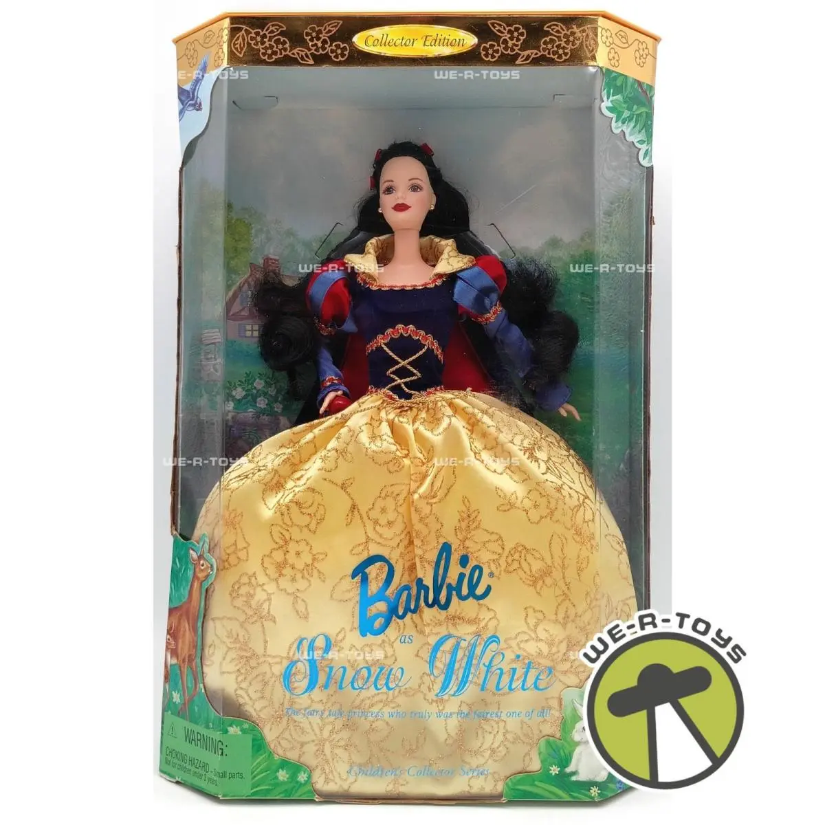 Barbie As Snow White Children`s Collector Series Doll 1998 Mattel 21130 Nrfb