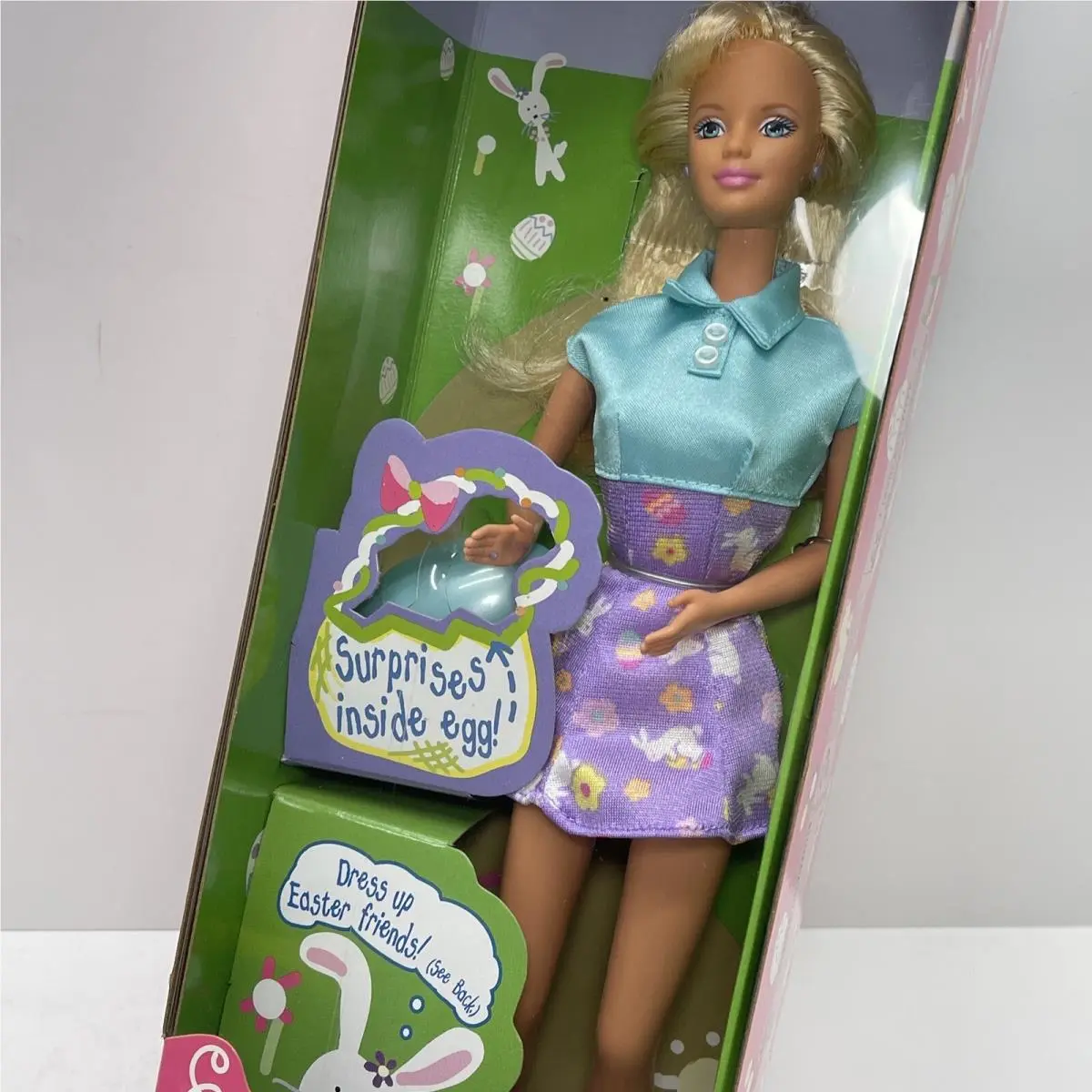 Easter Surprise Barbie Special Edition Doll W/egg 20542 Mattel Vintage 1998