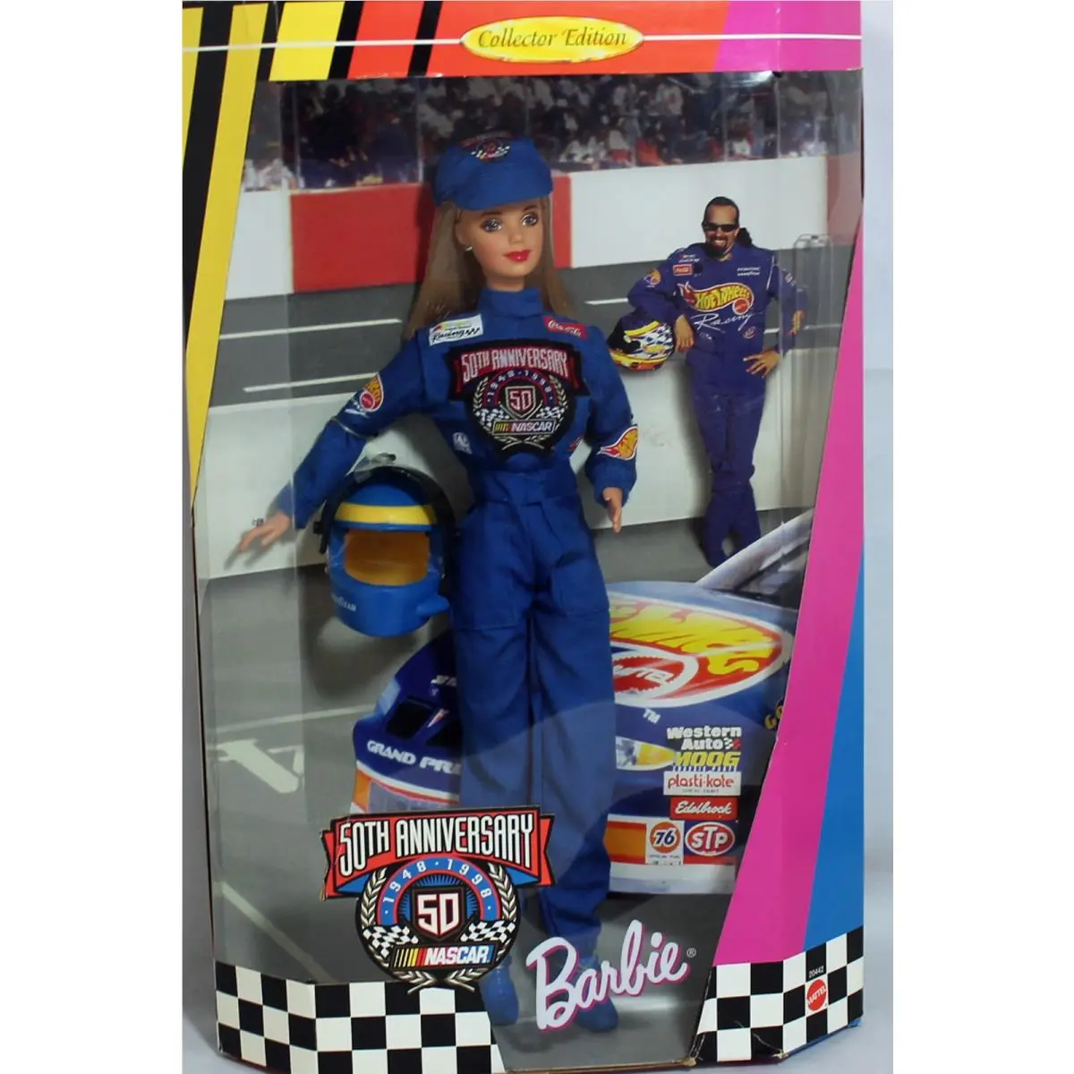 Barbie Sports 50th Anniversary Nascar 1998 Doll