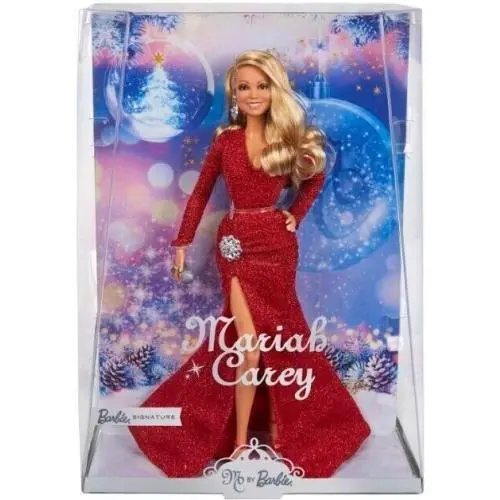 Barbie x Mariah Carey Holiday Celebration Doll Red Dress