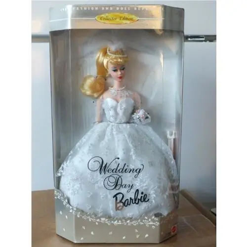 1996 Mattel 1960 Fashion+doll Reproduction Wedding Day Barbie Collectors Ed