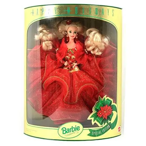 1993 Barbie Doll Happy Holidays Special Edition