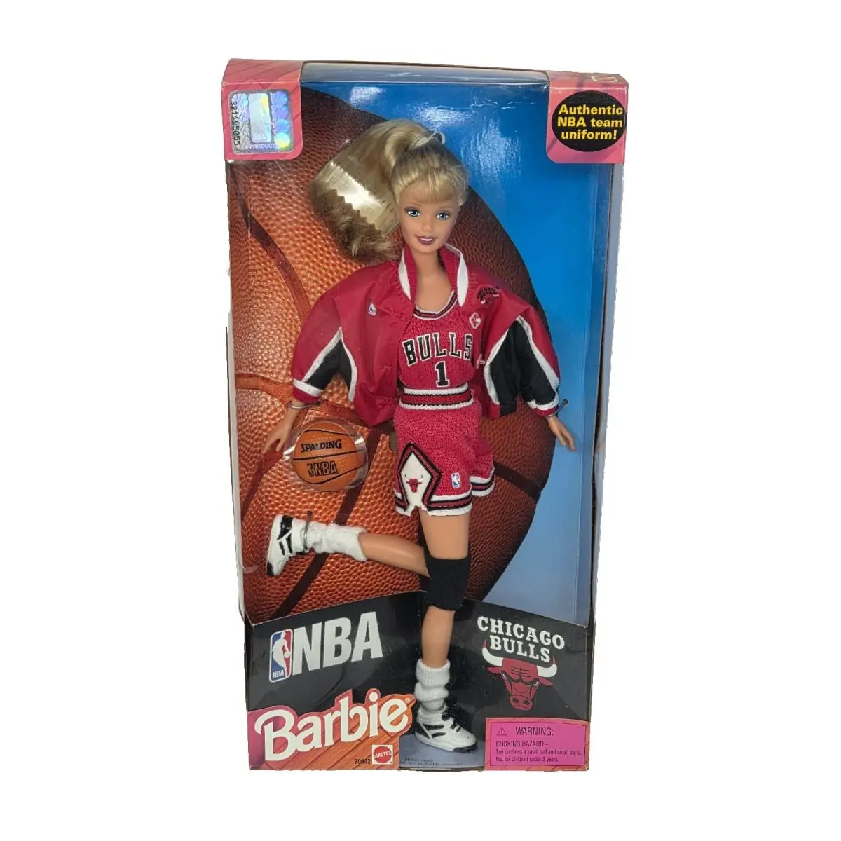 Vintage 1998 Nba Barbie 20692 Chicago Bulls Basketball IN Box