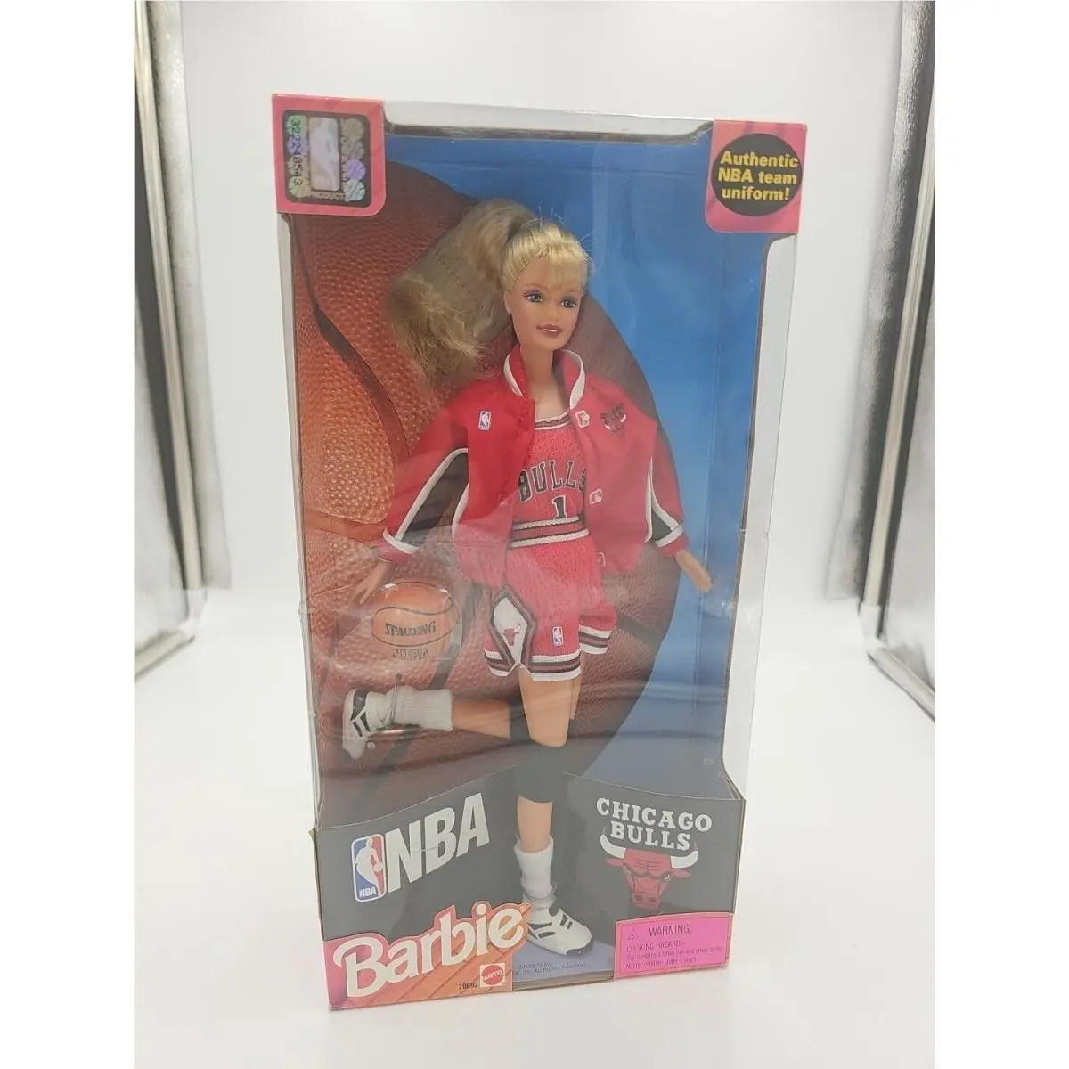 Vintage 1998 Nba Barbie Doll Mattel Chicago Bulls Nrfb
