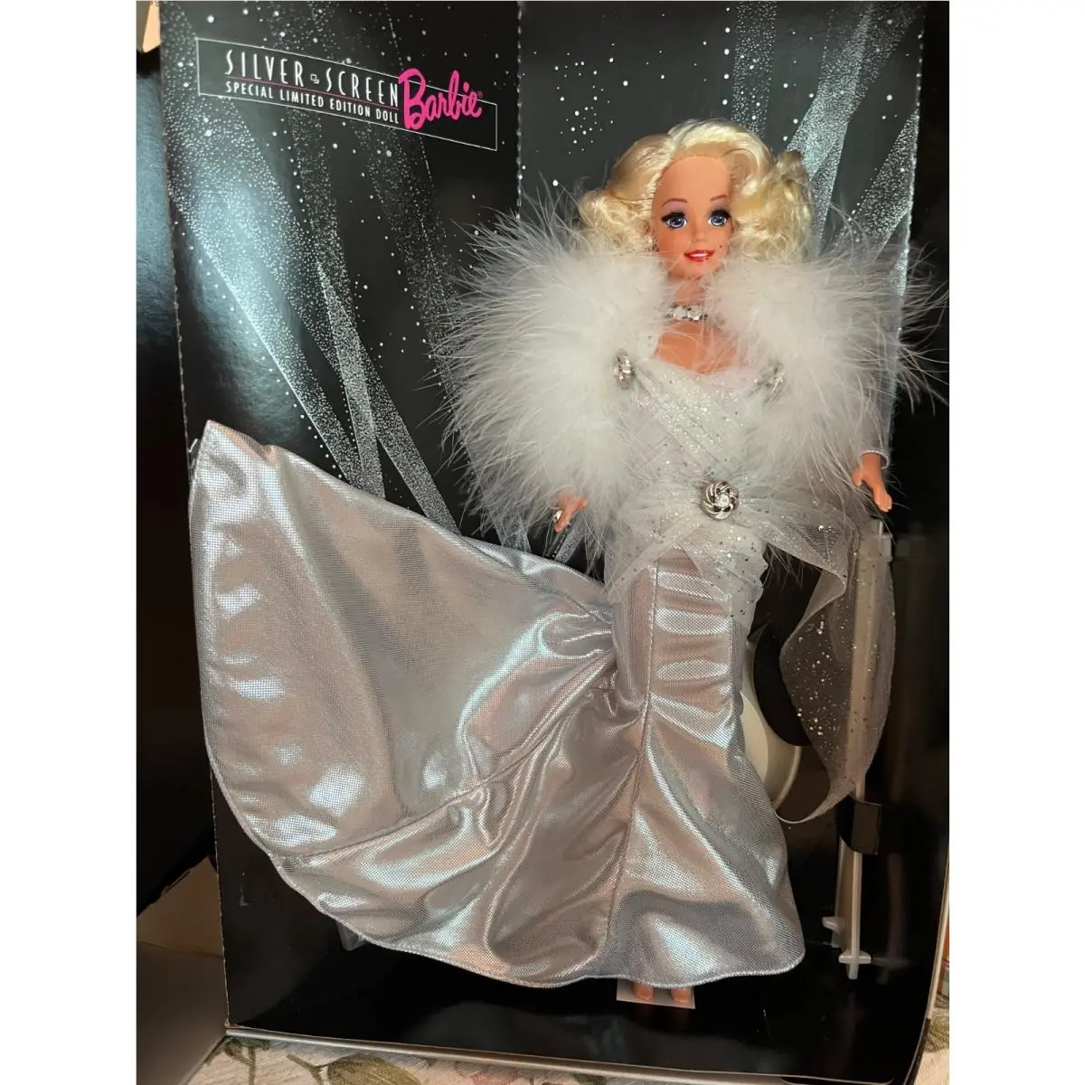 Mattel 1993 Silver Screen Barbie Fao Schwarz Fifth Avenue Doll 11652
