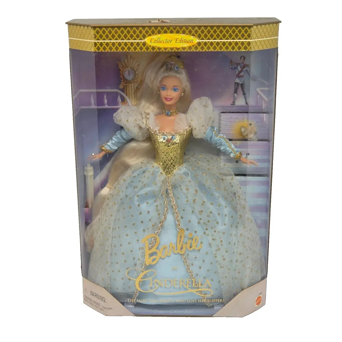 Vintage 1996 Barbie AS Cinderella Doll 16900 Mattel Disney