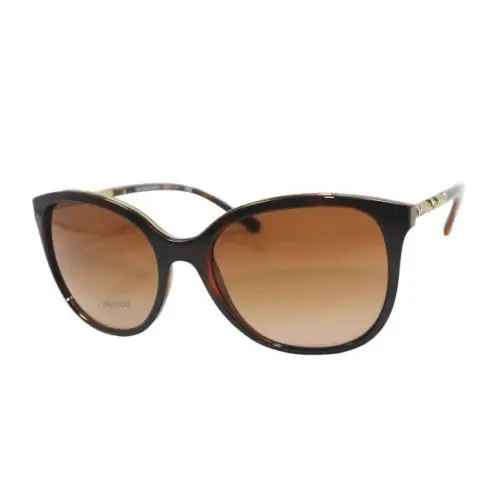 Burberry BE4237-3316/13 Light Havana Gold / Brown Gradient Sunglasses