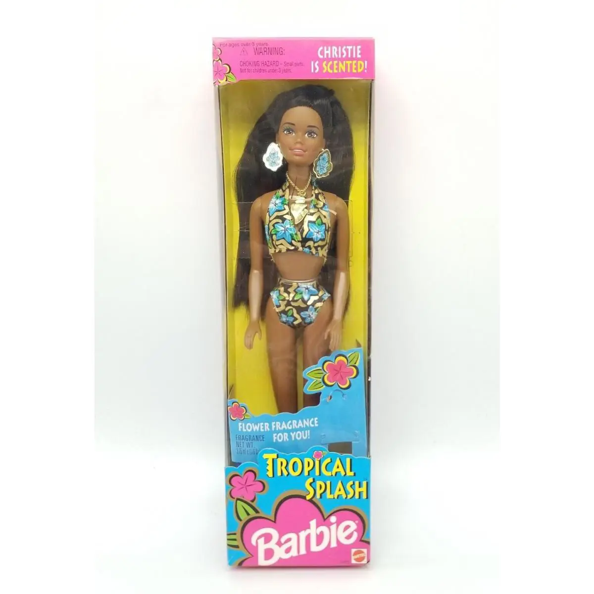 Barbie Friends Doll Tropical Splash Christie 12451 Vintage 1994 Old Stock