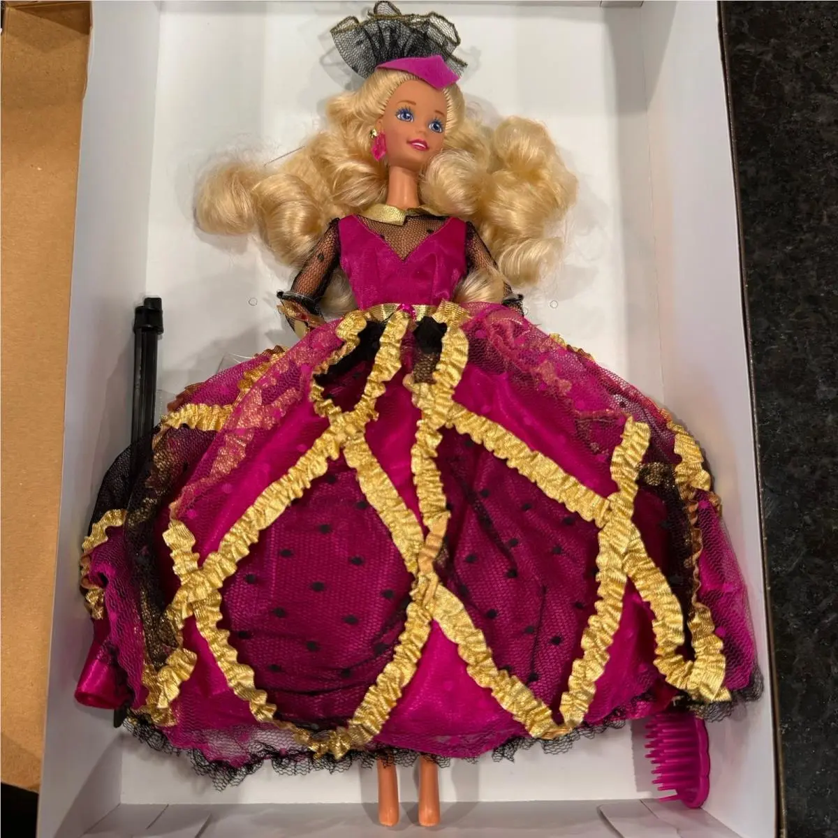 Royal Invitation Barbie Doll Spiegel Limited Edition 1993 Mattel 10969