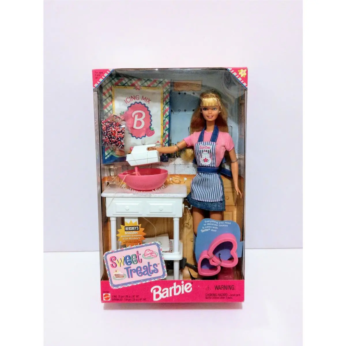 Barbie Sweet Treats Vintage Barbie Doll 1998 Mattel - Dented Box