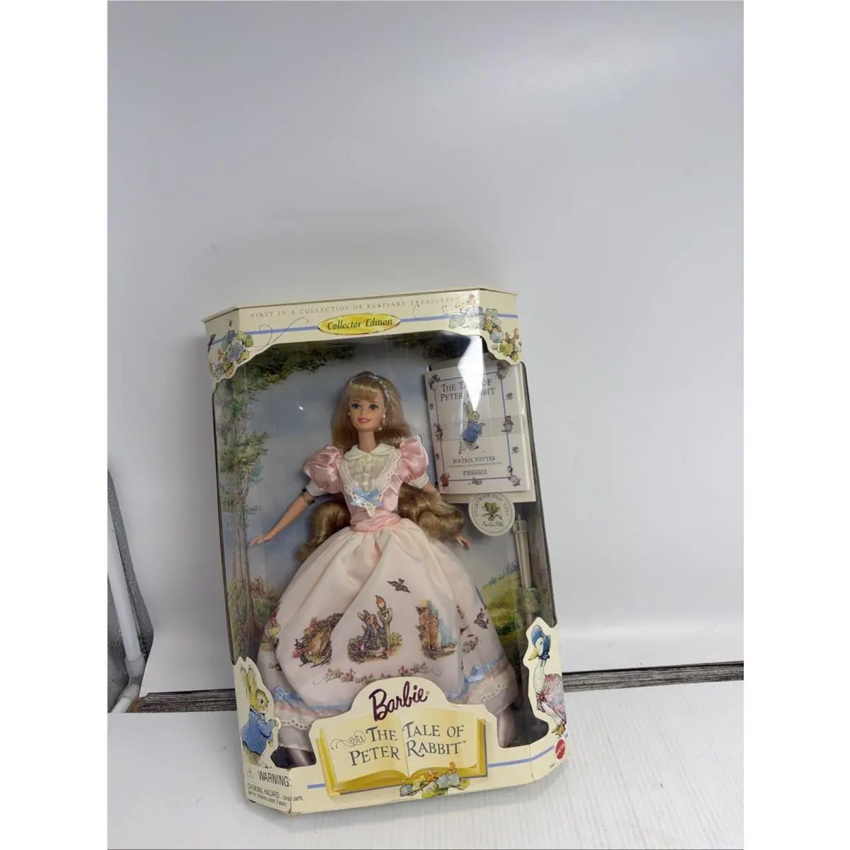 Mattel 1997 The Tale of Peter Rabbit Barbie Doll Collector Edition - 19360 113