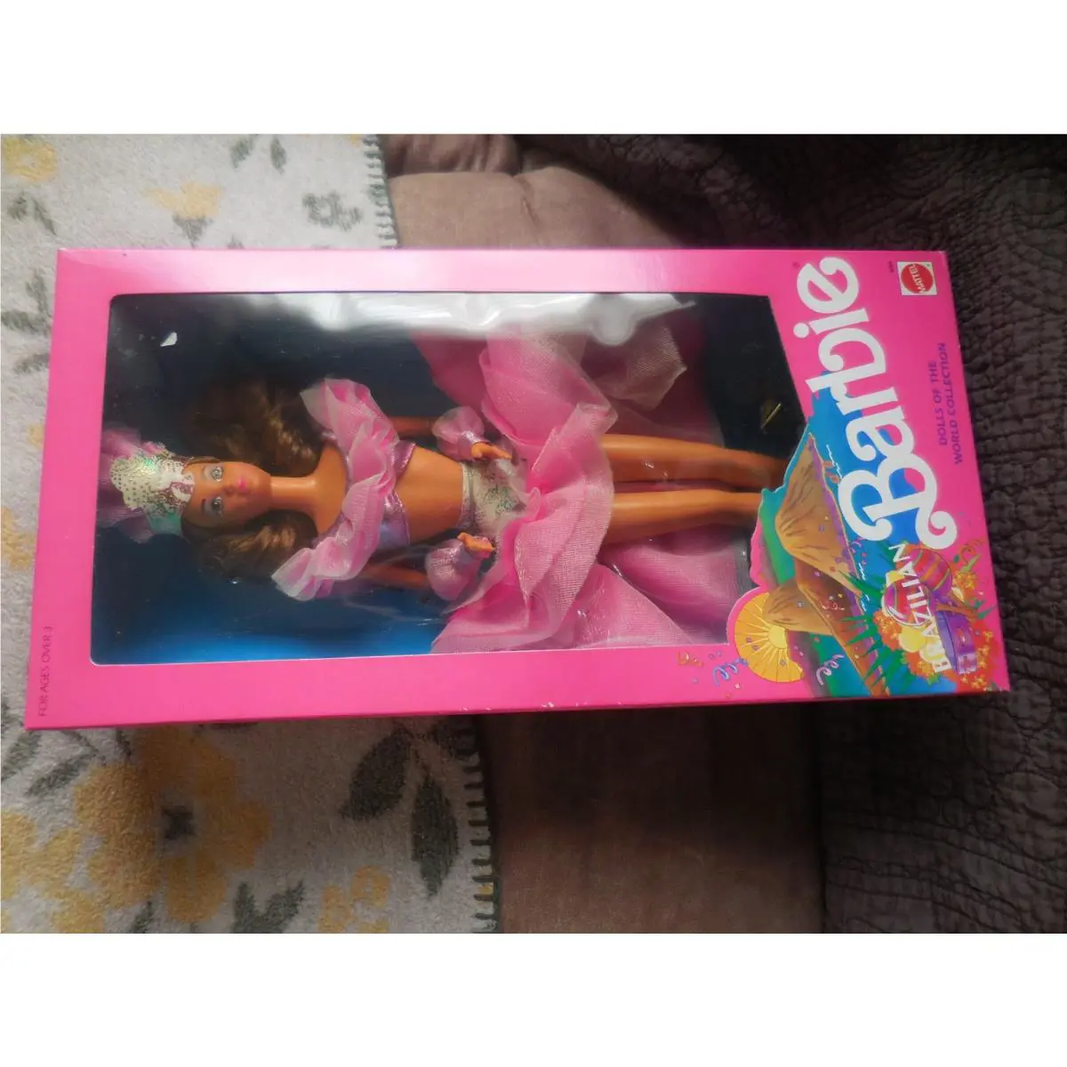 Barbie Brazilian Dolls OF The World Collection Vintage Barbie Doll 1989 Mattel