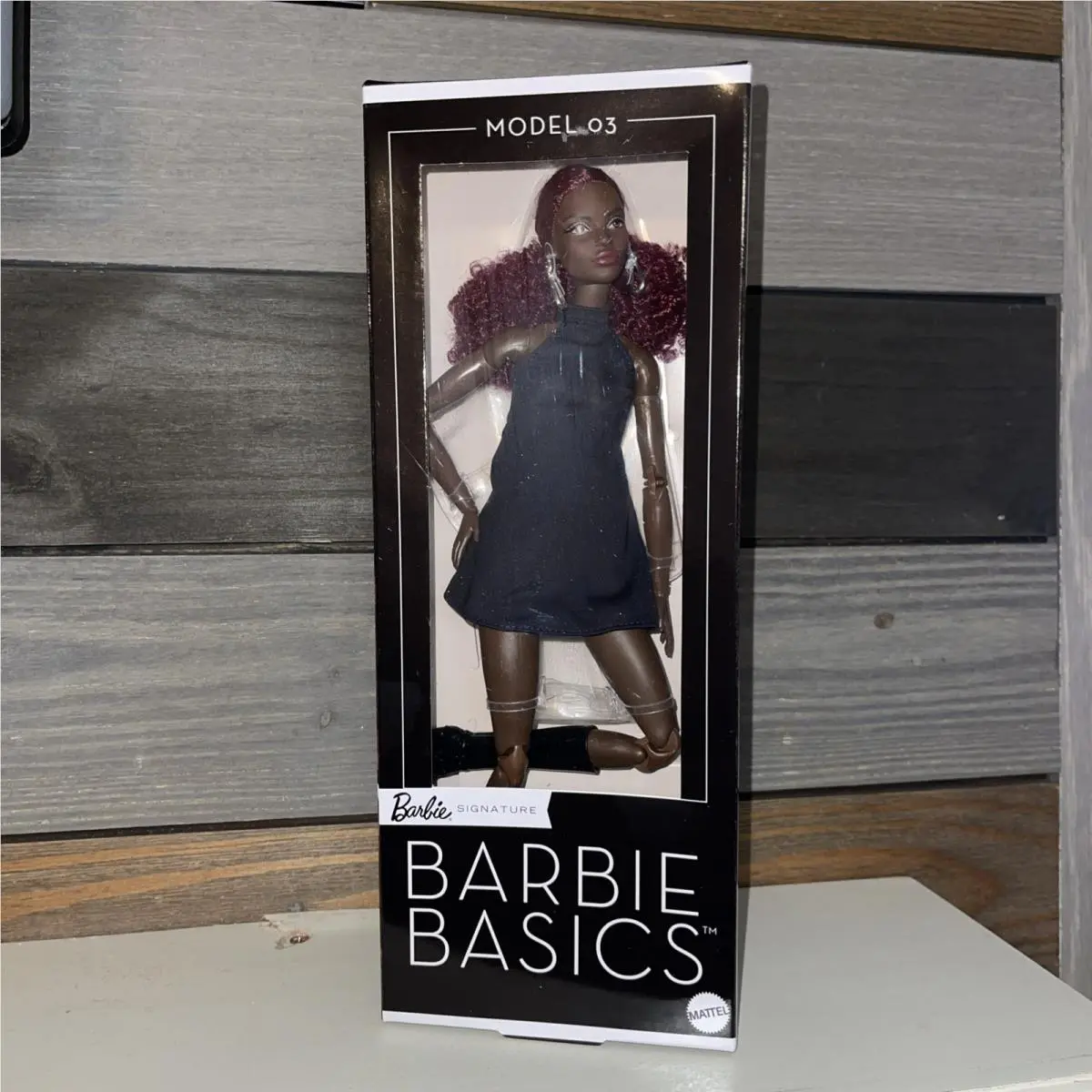 2025 Barbie Signature Black Label Barbie Basics 3 Little Black Dress