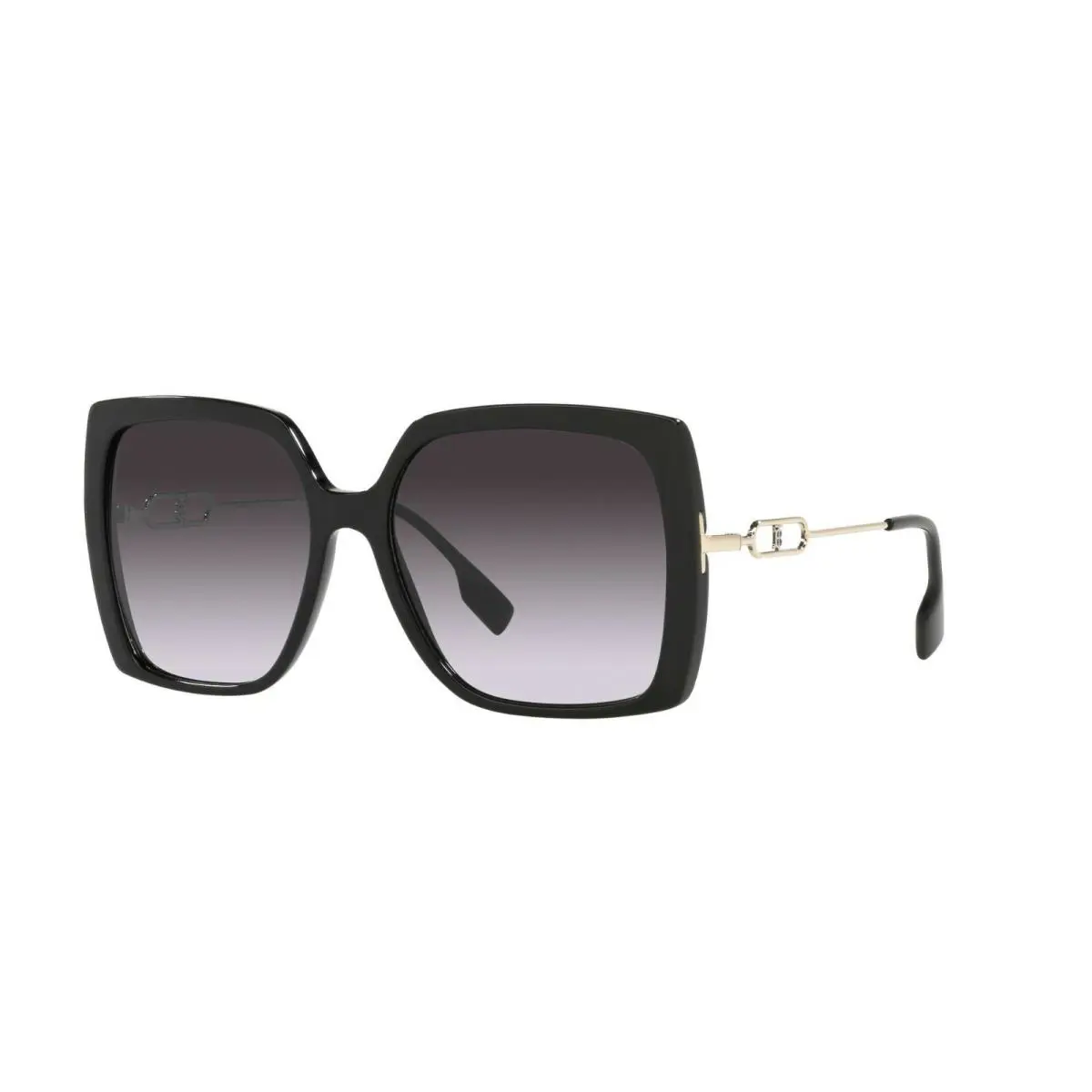 Burberry Luna BE 4332 Black/grey Shaded 30018G Sunglasses